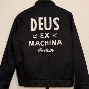 EUC Deus Ex Machina Shop Jacket Size Small Men or Medium Women UNISEX